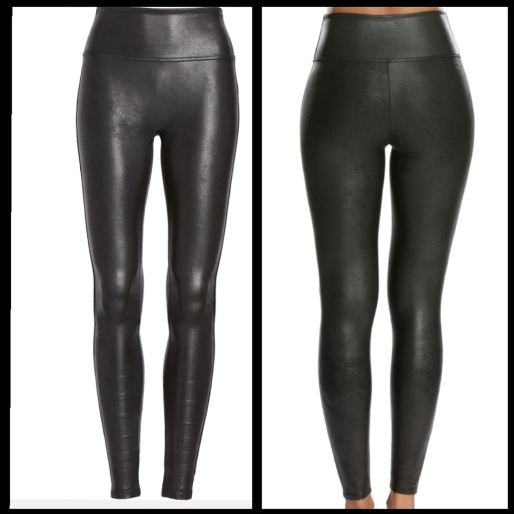 SPANX Faux Leather Leggings